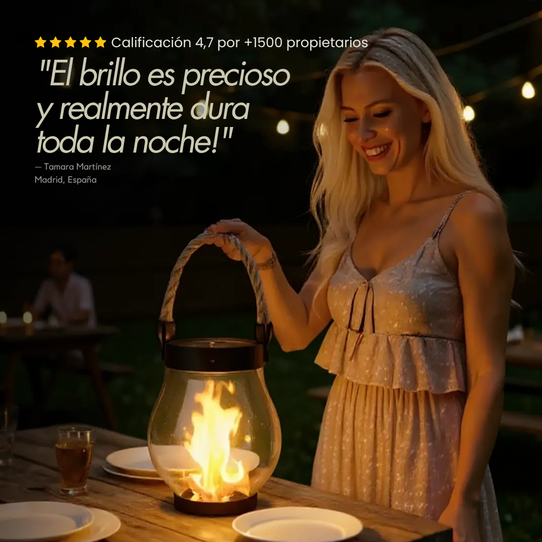 Solar Glow™ Lámpara Solar